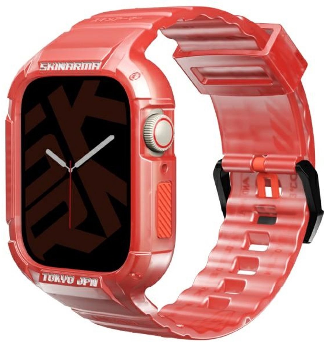 Skinarma Band Case 2In1 Voor Apple Watch 44Mm 45Mm Case Hoge Kwaliteit