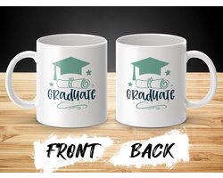 Afstudeer Mok, Gefeliciteerd, School Afstuderen, Graduation Mug, Nieuwe Job Gift, Student, School Mok, Cadeau Idee, Afstudeer Cadeau