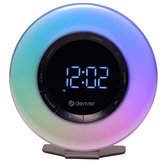 Denver Wake Up Light - FM Wekkerradio - Snooze - Lichtwekker - White Noise - CRL342
