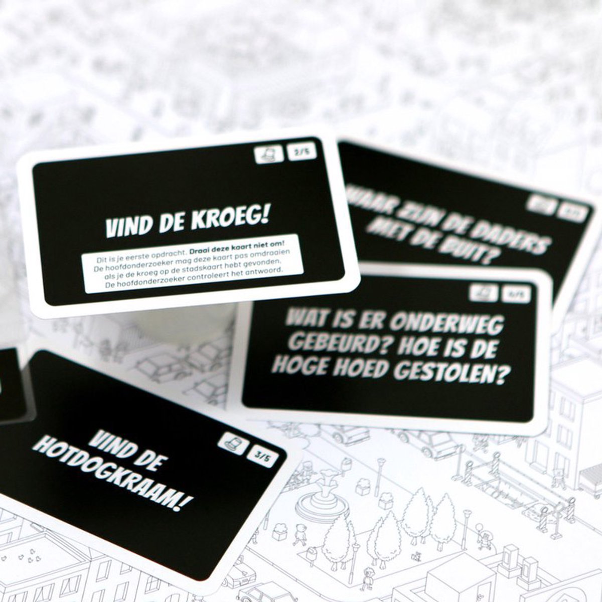 White Goblin Games - MicroMacro: Crime City - Coöperatiefspel - 1 tot 4 spelers - Samenwerken - los nu 16 misdaden op - Vanaf 10 jaar — afbeelding 7