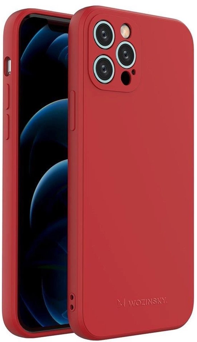 Wozinsky Kleurencase Siliconen Flexibele Hoes Voor Iphone 13 Mini Duurzaam