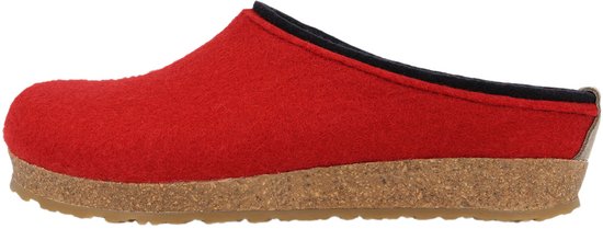 Haflinger pantoffels dames en heren Blizzard Skane 718025, grootte:39, kleur:Bruin
