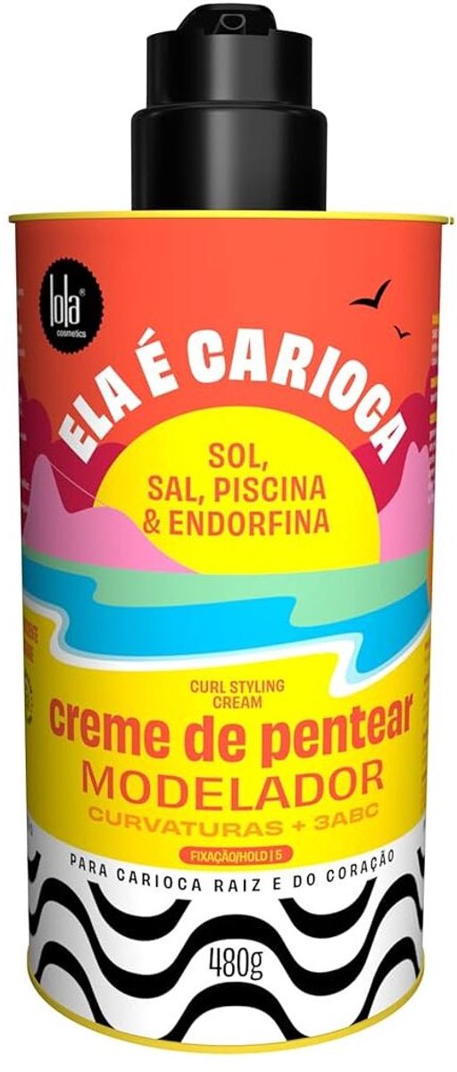 Styling Crème Lola Cosmetics Ela É Carioca 3Abc 480 g