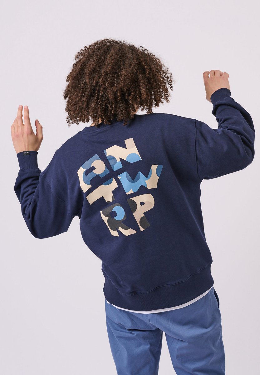 ANTWRP - Sweater - Maat XXL - Mannen - MARINE -