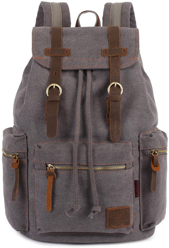 KAUKKO Unisex Ep5 Rugzak, (Ckhaki), 45 x 27 x 17cm (HxBxT), Rugzak