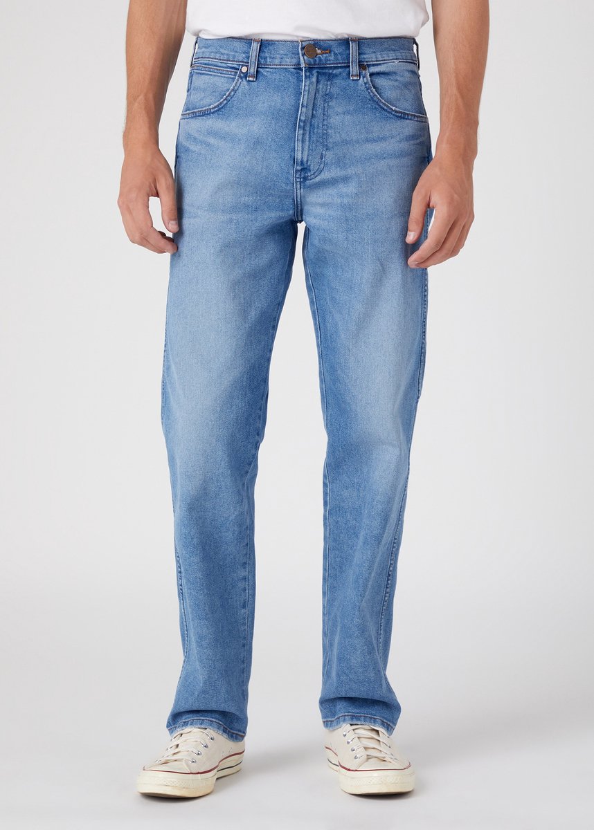 Wrangler FRONTIER COOL TWIST W33 X L34 Blauw