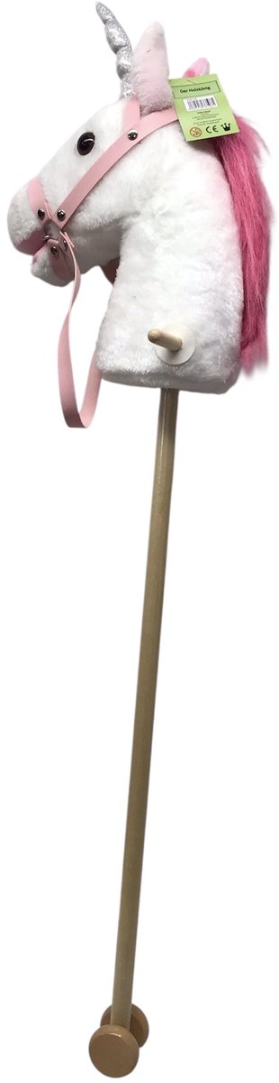 Eenhoorn stokpaardje met geluid 97 cm voor kinderen - Pegasus unicorns - Stokpaard met hoorns - Paarden/pony liefhebbers - Actief buitenspeelgoed voor jongens/meisjes/kinderen stokpaarden hobby horse — afbeelding 2