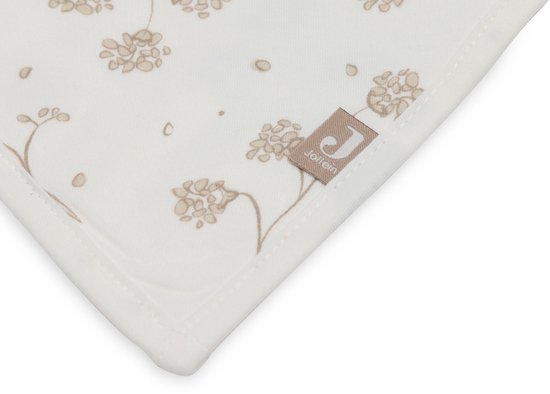 Jollein Slabbetjes Bandana - 2 Stuks - 25 cm - Leafy Dreams van Merkloos — afbeelding 3