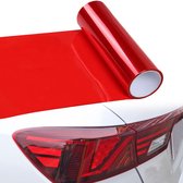 12 stuks folie hittebestendig voor lampen, lampfolie, A4, rode folie