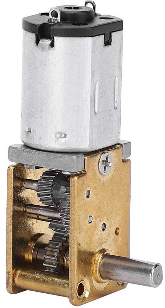 Allecto Plus - Mini micro metalen reductiemotor DC 6V - Motor - Turbo wormmotor - N20 snelheidsreductiemotor - 30 RPM - Elektromotor.