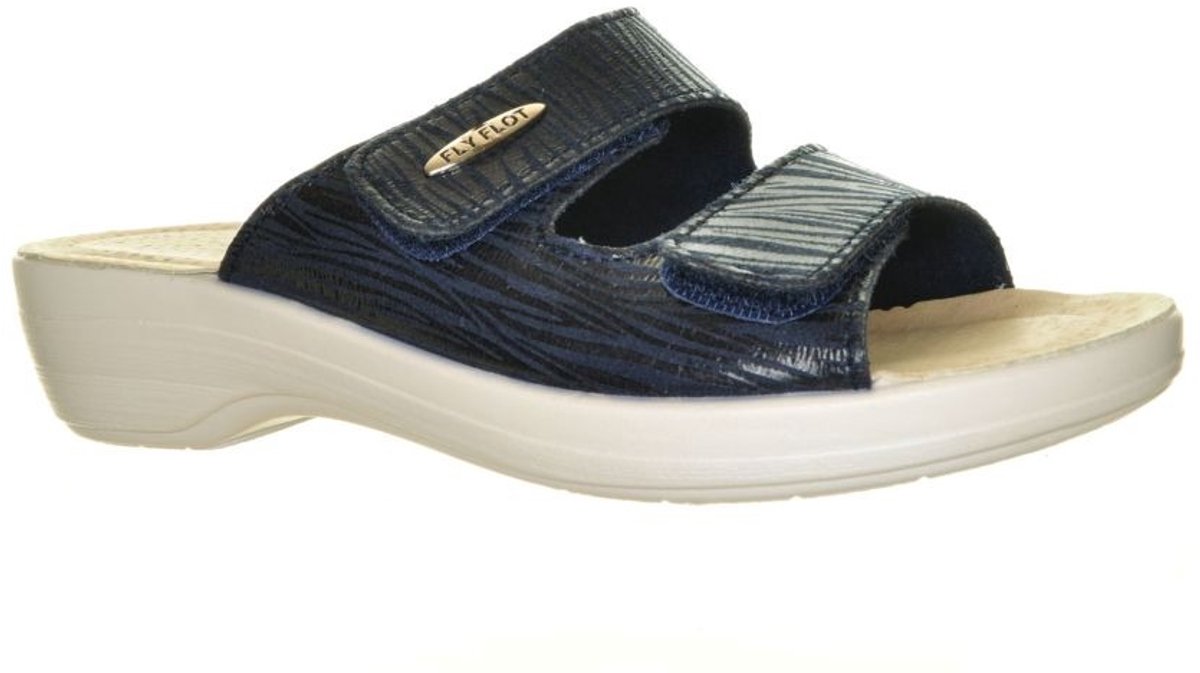Fly Flot Slippers Blauw maat 42