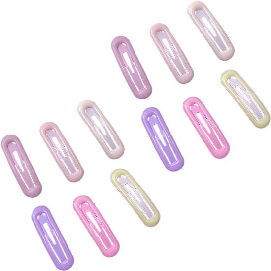 56 stuks meisjes haarclips Haaraccessoires voor kinderen Snoep kleur