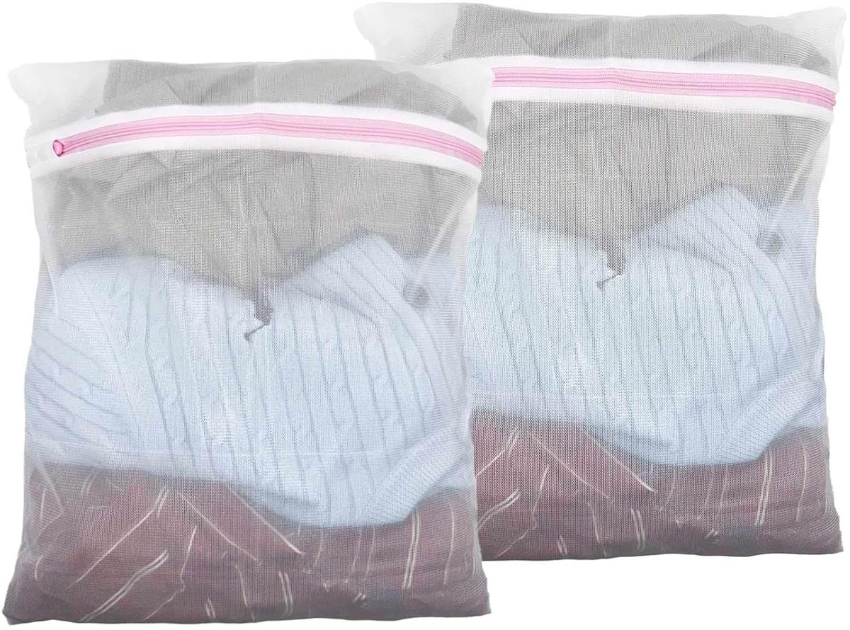 Wasnet voor wasmachine - Bescherming voor kleding - 1 stuk - 30 x 40 cm - Waszak
