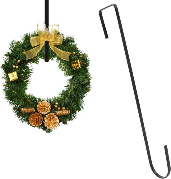 Arborus 20 inch kerstkransen 51 cm gouden kransen kunstmatige eucalyptus winterkrans kerstkrans voor voordeur kerst muur raam binnendecoraties