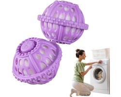1 Stuk Wasmachine Wasballen - Niet Wasmiddel Droger Wasballen, Anti- Home Schoonmaakbenodigdheden Voor Gezinnen, Studenten, Vakantie, Reizen RV