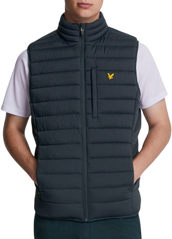 Lyle & Scott Stretch Lightweight Quilted Bodywarmer Heren - Maat L