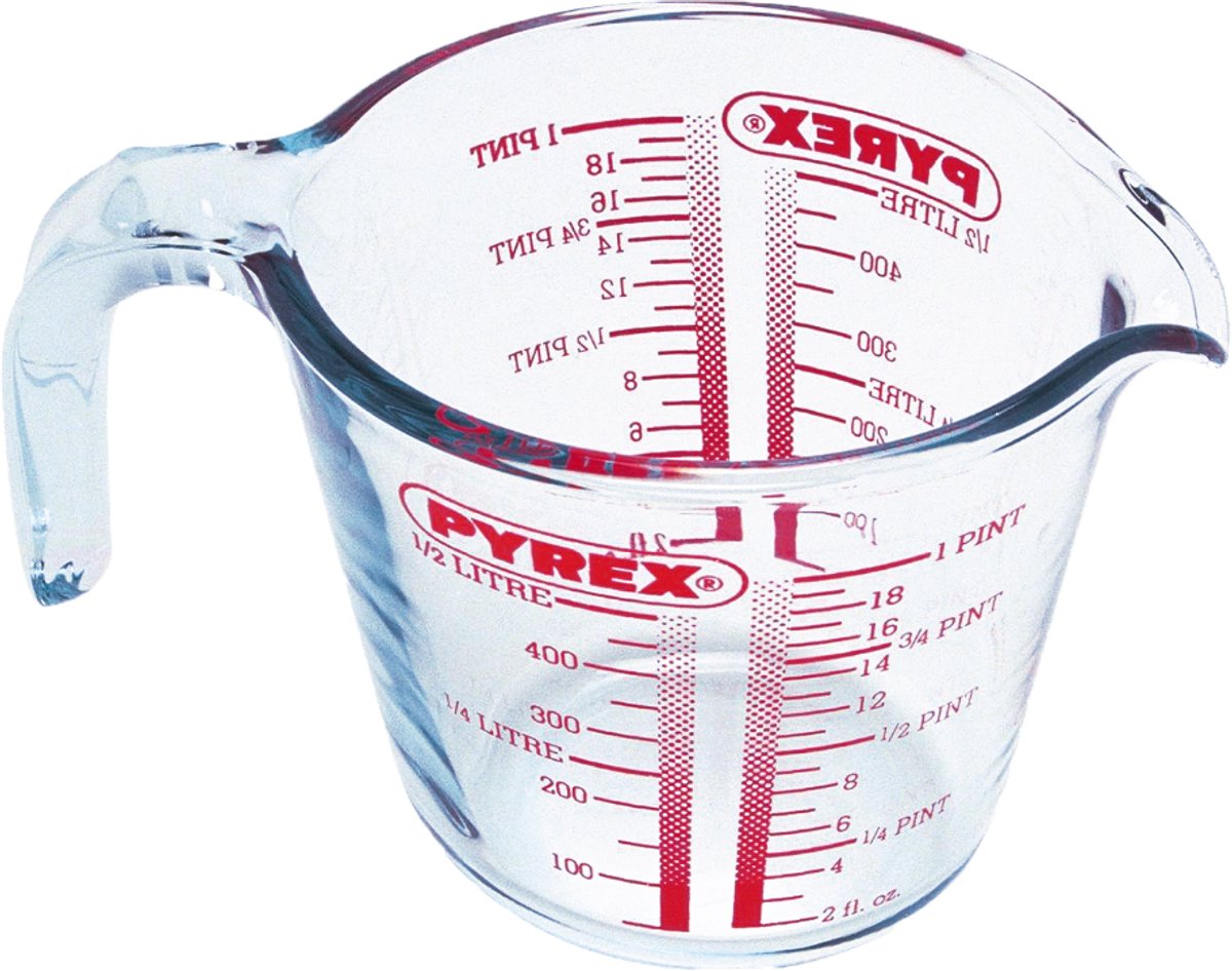 Pyrex - Maatbeker - 0,5 L Glas (1010631) — cadeau in Koken & Dineren - foto 5