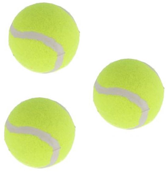 Balles de séchage/balles de lavage Cepewa - 3 pièces - balles de tennis - pour un linge doux et sans plis