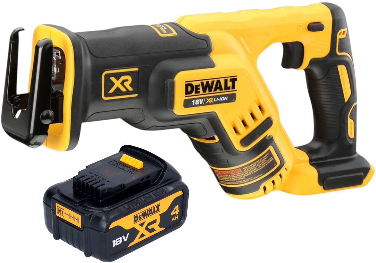 DeWalt DCS 367 N accu-reciprozaag 18 V borstelloos + 1x oplaadbare accu 4.0 Ah - zonder oplader