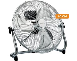 Evolar Vloerventilator - 40 cm / 16 Inch - 3 Standen - 75W Ventilator Staand - EVO-MFF16C