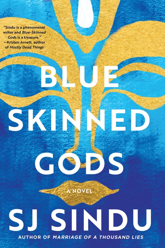 Blue-Skinned Gods - cover