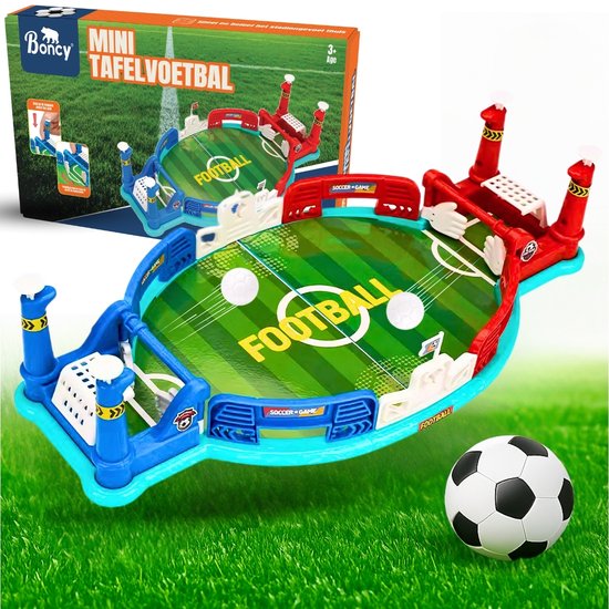 Boncy® Tafelvoetbal Flipperkast - Tafelvoetbalspel Pinball Arcade - Voetbal Speelgoed voor Jongens & Meisjes - Voetbalspel Spelletjes voor Kinderen - Voetbal Spel Kinderspeelgoed 3 4 5 6 8 10 + Jaar - Voetbal Spellen Kids Kinder Spellen Cadeau Kind