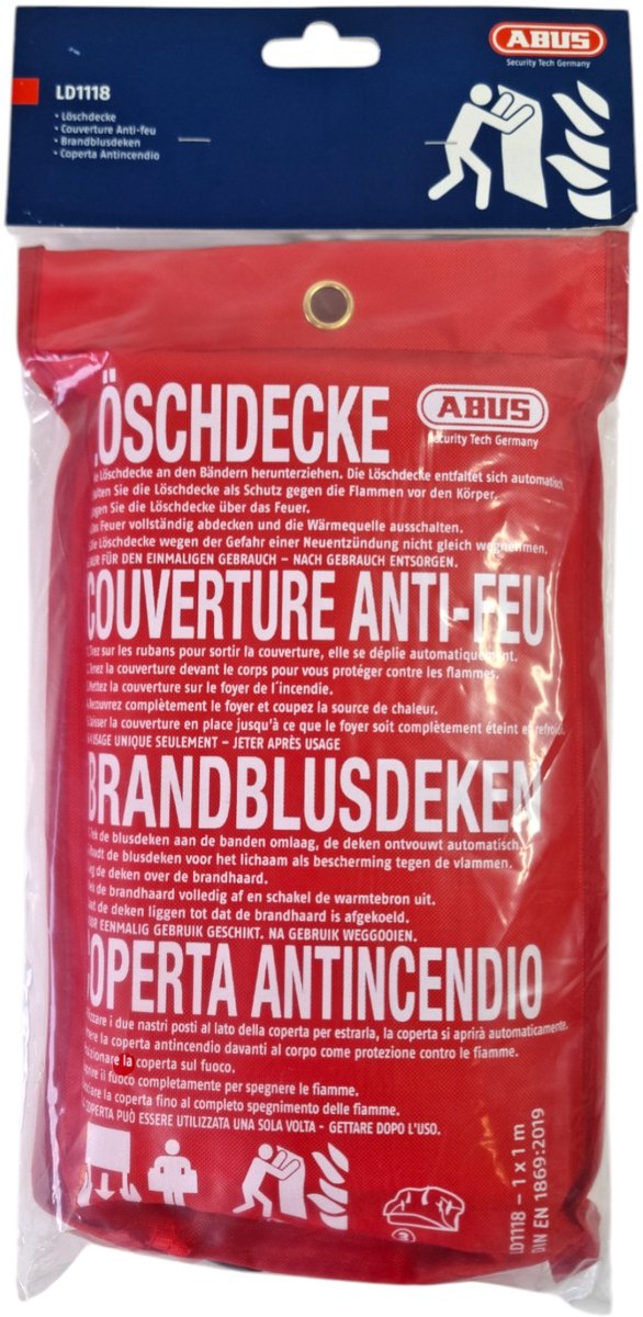ABUS LD1118 Blusdeken 1 x 1 m - 100 x 100 cm - Betrouwbaar merk