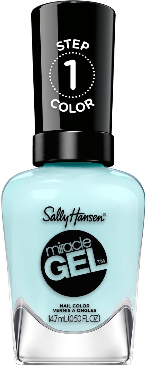 Sally Hansen Miracle Gel nagellak - Grand Cyan, 14.7ml