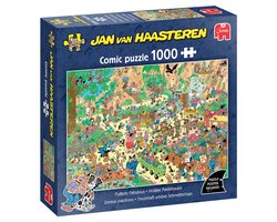 Jan van Haasteren - Vrolijke Fladderaars - 1000 stukjes puzzel - Legpuzzel volwassenen - Vanaf 12 jaar