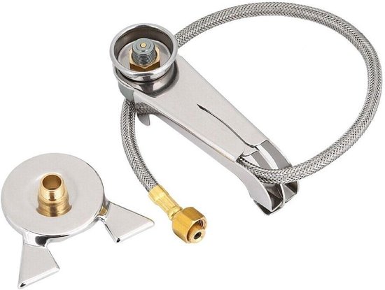 Gasflesadapter, gasadapter Outdoor mini-lange cilinder gasconversieadapter voor kamperen en wandelen van Merkloos — afbeelding 3