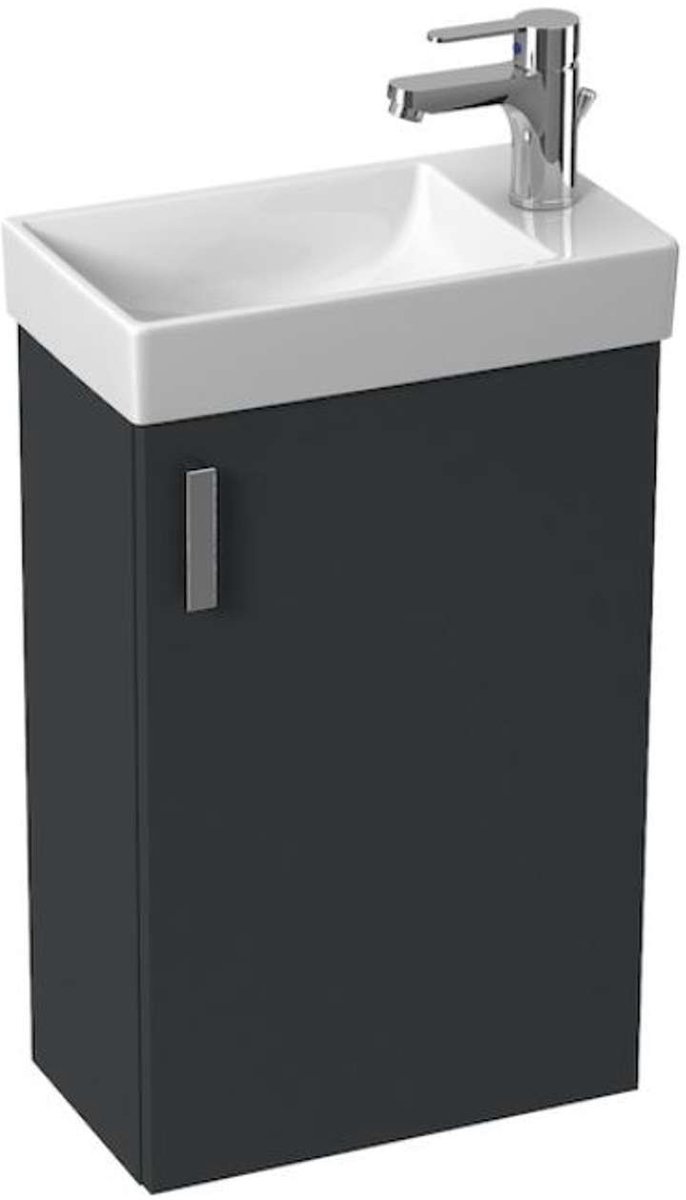 Jika Petit - Kast met fontein 41x66x23 cm, grijs H45J5111753011