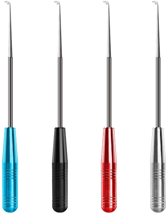 Set de 4 pièces, outil de retrait d'hameçon, dispositif de retrait rapide d'hameçon, kit de retrait d'articles de sécurité pour adultes, accessoire de retrait d'hameçon avec tube de rangement