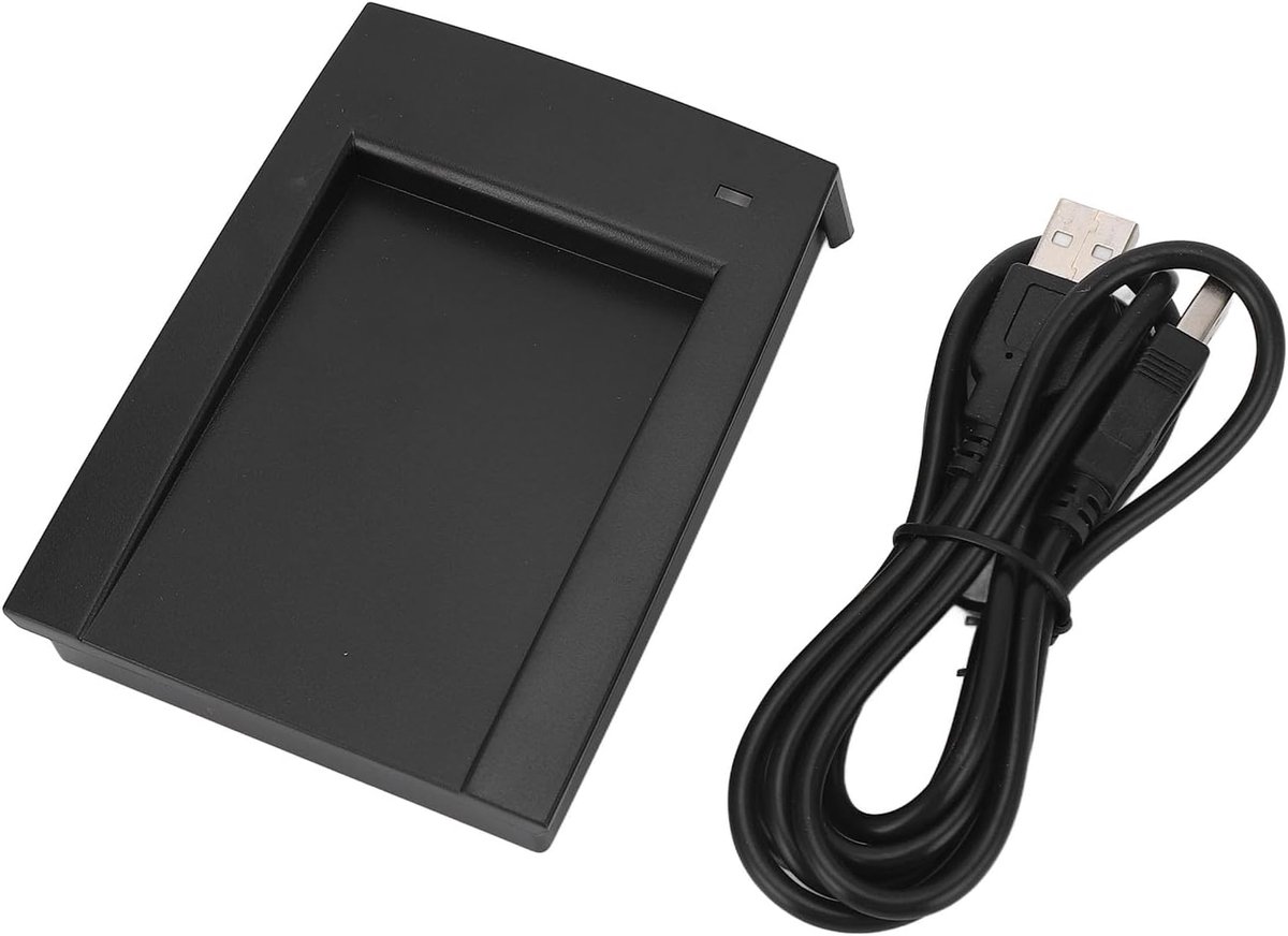 Content in 1356 MHz RFID-kaartlezer - Plug en Play, Contactloze Smart USB IC-kaartlezer .