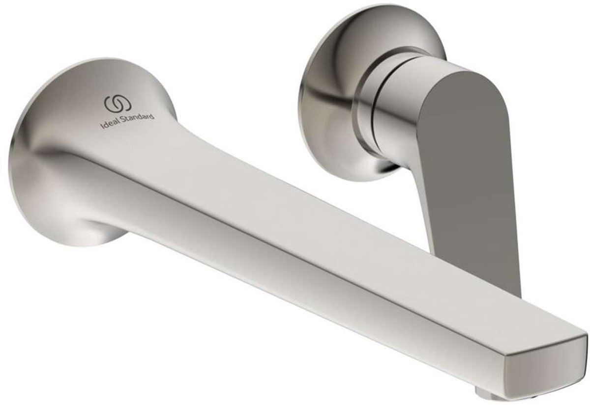 Ideal Standard La Dolce Vita - Inbouw wastafelkraan, 2-gats installatie, Silver Storm BD957GN