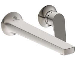 Ideal Standard La Dolce Vita - Inbouw wastafelkraan, 2-gats installatie, Silver Storm BD957GN