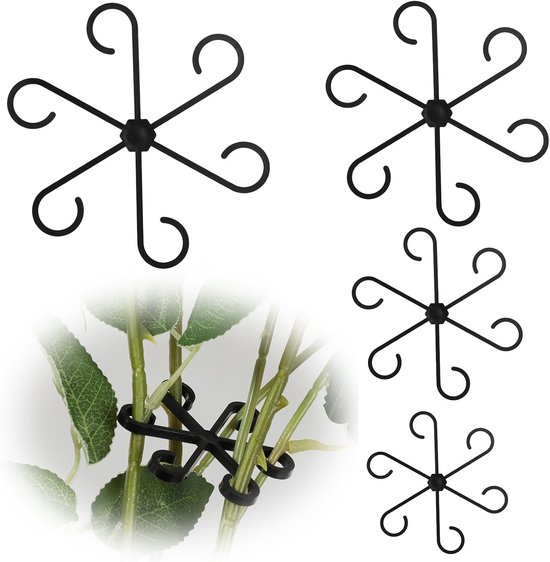 100 stuks herbruikbare plantenclips voor in de tui... - Vicedeal
