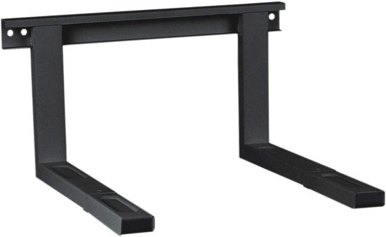 Set van 2 magnetronhouders voor aan de wand, roestvrij staal, wandhouder voor