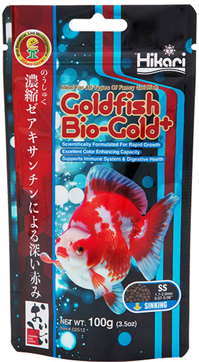 Hikari Goldfish Bio Gold Zinkend - Sluierstaarten Visvoer