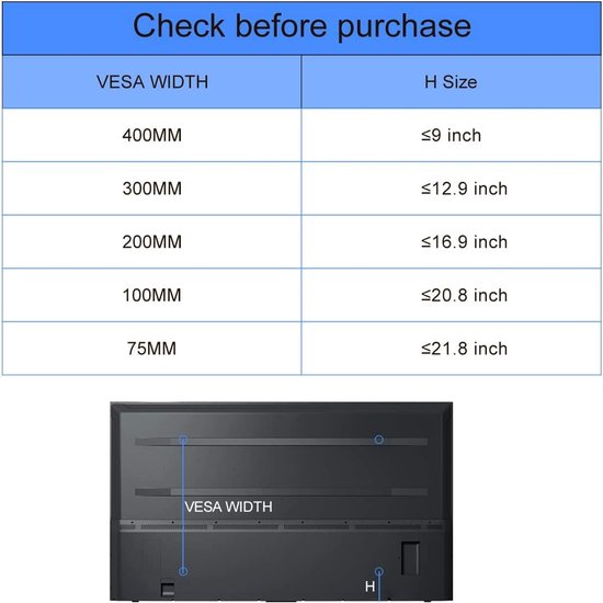 Suptek Universele Tv Standaard, Beenvervanging Voor De Meeste 22 65 Inch Lcd Led Oled Plasma Tv S Verstelbare Tafelpoten Plat En Gebogen Scherm Vesa Tot 800 X 400 Mm Capaciteit 50 Kg 753758898