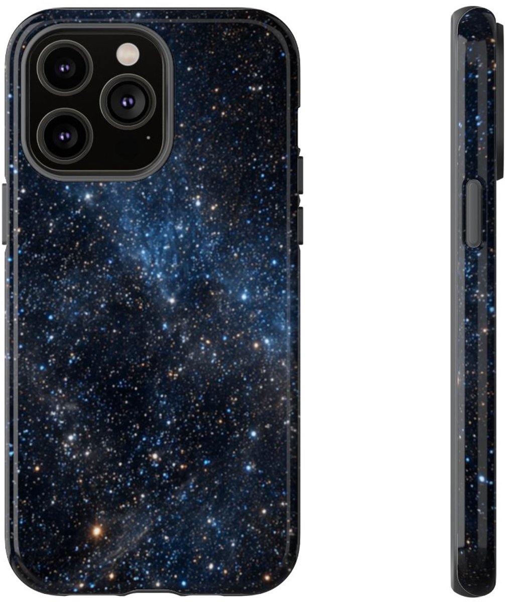 Sterrenrijke Diepe Ruimte – Telefoonhoesje Geschikt voor iPhone 14 Pro Max