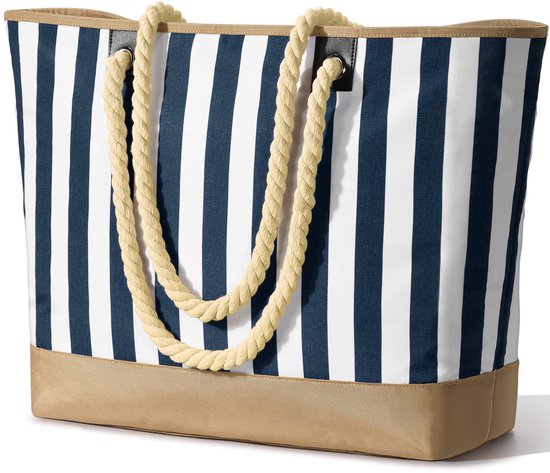 Oscaurt Strandtas Grote Tote Bag Waterdichte Shopper Schoudertas Voor 
