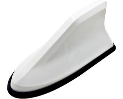 GM Dakmontage Functionele Antenne Haaienvin Logo Antenne Basel Antenne- Wit