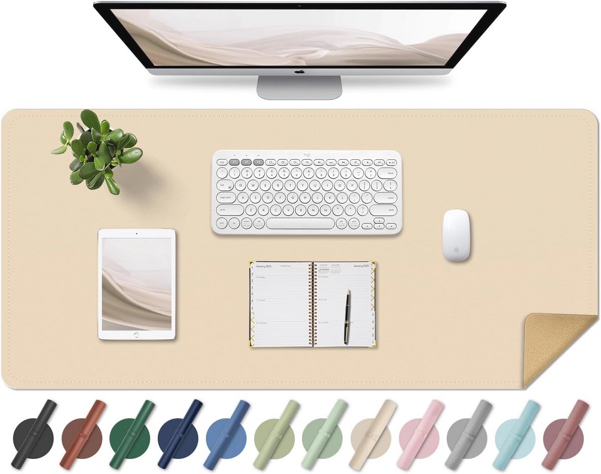 Grote Antislip Bureaumat - Waterdichte Bureaubeschermer voor Computer en Laptop