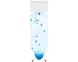 Brabantia Strijkplank C - voor Stoomgenerator - 124 x 45 cm - Ice Water