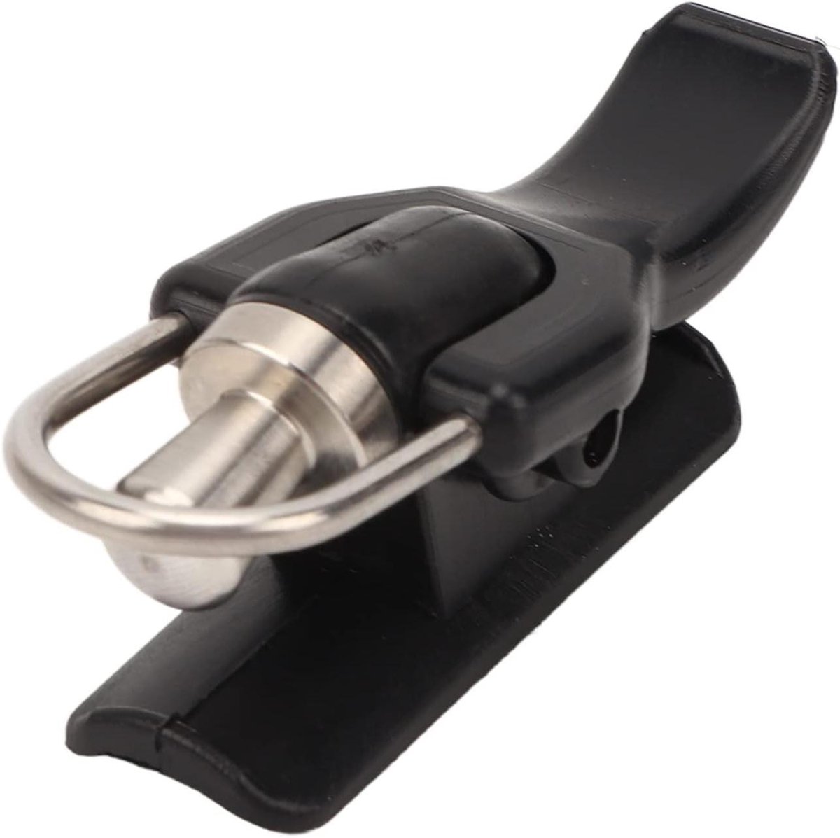 Allecto Plus - Zwarte Zeevis Hengelklem met Trigger voor Zeevissen en Surfcasting-uitrusting met Triggerhulp - Bionische Duimknop en Vingerbeschermer voor Surfvisuitrusting.