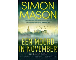 Omslag van Een Oxford-thriller 1 - Een moord in november