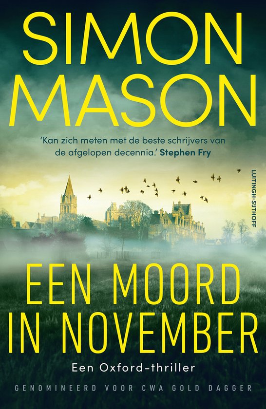 Een Oxford-thriller 1 - Een moord in november - cover