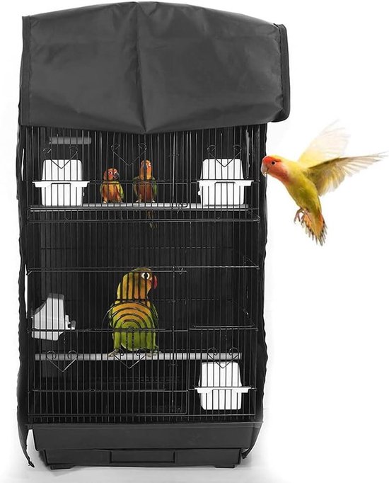 Badhuis voor vogels, parkieten, USB-stroomlus, balkon, grote