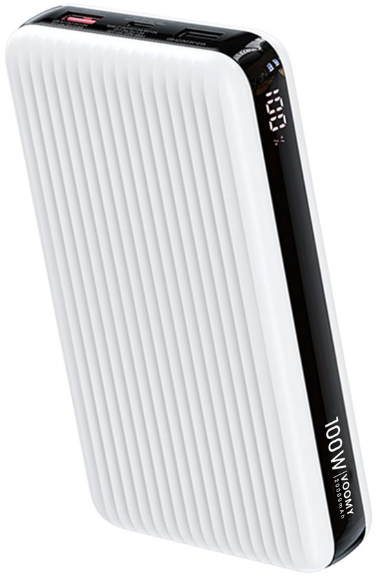 Voomy Powerbank 20000 mAh - 100W Snellader - Geschikt voor - Voomy - €39,99