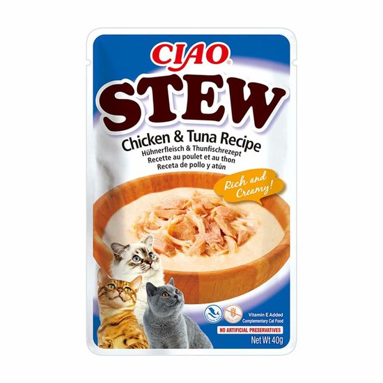 Ragoût Inaba Ciao Churu - Friandise pour chat - Ragoût de Kip et de ...
